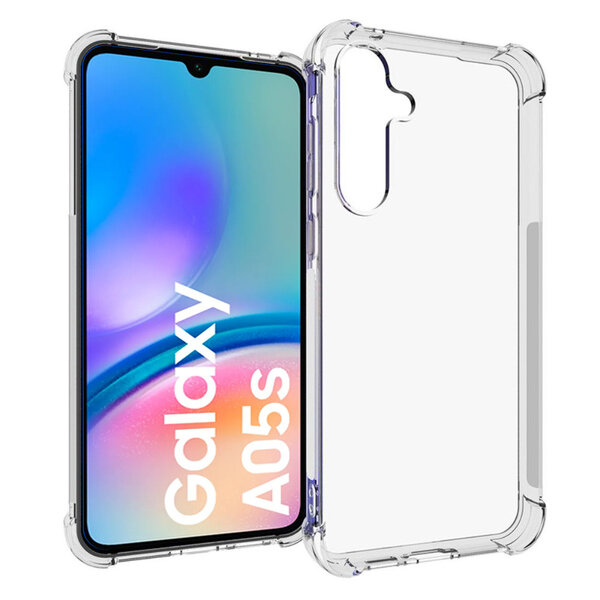 Ntech Transparant Hoesje geschikt voor Samsung Galaxy A05s - Shock Proof case - Siliconen hoesje