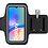 Ntech Sportarmband geschikt voor Samsung Galaxy A05s - Hardloop Telefoonhouder - Armband - Sportband - Zwart