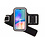 Ntech Sportarmband geschikt voor Samsung Galaxy A05s - Hardloop Telefoonhouder - Armband - Sportband - Zwart