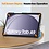 Ntech Ntech Tablet Hoes Geschikt voor Samsung Galaxy Tab A9 hoes Trifold Bookcase - Licht Blauw