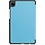 Ntech Ntech Tablet Hoes Geschikt voor Samsung Galaxy Tab A9 hoes Trifold Bookcase - Licht Blauw