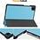 Ntech Ntech Tablet Hoes Geschikt voor Samsung Galaxy Tab A9 hoes Trifold Bookcase - Licht Blauw