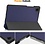 Ntech Ntech Tablet Hoes Geschikt voor Samsung Galaxy Tab A9 hoes Trifold Bookcase - Donker Blauw