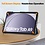 Ntech Ntech Tablet Hoes Geschikt voor Samsung Galaxy Tab A9 hoes Trifold Bookcase - Donker Blauw