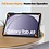 Ntech Ntech Tablet Hoes Geschikt voor Samsung Galaxy Tab A9 hoes Trifold Bookcase - Grijs