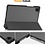 Ntech Ntech Tablet Hoes Geschikt voor Samsung Galaxy Tab A9 hoes Trifold Bookcase - Grijs