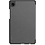 Ntech Ntech Tablet Hoes Geschikt voor Samsung Galaxy Tab A9 hoes Trifold Bookcase - Grijs