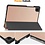 Ntech Ntech Tablet Hoes Geschikt voor Samsung Galaxy Tab A9 hoes Trifold Bookcase - Rose Goud