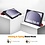 Ntech Ntech Tablet Hoes Geschikt voor Samsung Galaxy Tab A9 hoes Trifold Bookcase - Rood