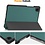 Ntech Ntech Tablet Hoes Geschikt voor Samsung Galaxy Tab A9 hoes Trifold Bookcase - Pine Groen