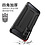 Ntech Hoesje Geschikt Voor Samsung Galaxy A05S Hoesje Schokbestendig Hybride hoesje - Galaxy A05s hoesje Rugged Armour Cover Heavy Duty Zwart - Galaxy A05s Screenprotector - 2 stuks