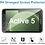 Ntech Screenprotector Geschikt voor Samsung Galaxy Tab Active 5 Screenprotector tempered glass 2pack - Galaxy Tab Active 5 2023 tempered glass