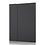 Ntech Hoes geschikt voor iPad 2018 met Toetsenbord Zwart - Hoes geschikt voor iPad 2017 hoes - Hoes geschikt voor iPad 6e Generatie hoes QWERTY Keyboard met Bluetooth