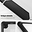 Ntech Hoes Geschikt voor Macbook Air 13 inch Hoes Zwart shockproof heavy duty hoesje - Macbook Air M1 2021 2020 2019 2018 / A2337 A2179 A1932 case met Opvouwbare kickstand hoes hardcover
