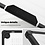 Ntech Hoes Geschikt voor Macbook Air 13.6 inch Hoes Zwart shockproof heavy duty hoesje - Macbook Air M2 / M3 2022 2023 2024 / A3113 M3/ A2681 M2 case met Opvouwbare kickstand hoes hardcover