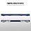 Ntech Hoes Geschikt voor Macbook Air 13.6 inch Hoes Donker Blauw shockproof heavy duty hoesje - Macbook Air M2 / M3 2022 2023 2024 / A3113 M3/ A2681 M2 case met Opvouwbare kickstand hoes hardcover