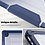 Ntech Hoes Geschikt voor Macbook New Pro 13 inch Hoes Donker Blauw shockproof heavy duty hoesje - Macbook Pro M1/ M2  2022 2021 A2338 A2289 A2251 A2159 A1989 A1706 M2 case met Opvouwbare kickstand hoes hardcover