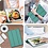 Ntech Tablethoes - Geschikt voor ipad 2018 hoes met pencil houder bookcase Pine Groen - iPad 2017 hoes met pencil smart cover - ipad hoes 6e generatie - iPad hoes met apple Pencil Vakje