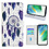 Ntech Hoesje geschikt voor Samsung Galaxy S21 FE Bookcase met dromenvanger print
