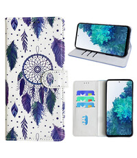 Ntech Samsung Galaxy S20 FE 5G Bookcase met dromenvanger