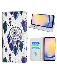 Ntech Samsung Galaxy A25 Bookcase met dromenvanger