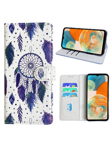 Ntech Samsung Galaxy A23 Bookcase met dromenvanger