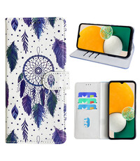 Ntech Samsung Galaxy A13 5G Bookcase met dromenvanger