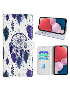 Ntech Samsung Galaxy A13 4G Bookcase met dromenvanger