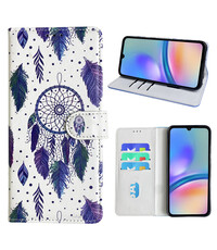 Ntech Samsung Galaxy A05s Bookcase met dromenvanger