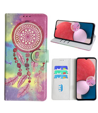 Ntech Samsung Galaxy A13 4G Bookcase met dromenvanger