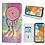 Ntech Hoesje geschikt voor Samsung Galaxy A23 Bookcase met dromenvanger print Roze