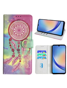 Ntech Samsung Galaxy A34 Bookcase met dromenvanger