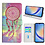 Ntech Hoesje geschikt voor Samsung Galaxy A34 Bookcase met dromenvanger print Roze