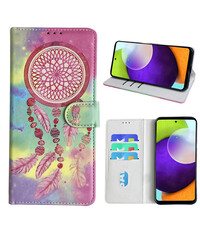 Ntech Samsung Galaxy A52 Bookcase met dromenvanger