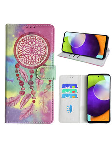 Ntech Samsung Galaxy A52 Bookcase met dromenvanger