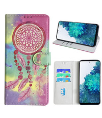 Ntech Samsung Galaxy S20 FE 5G Bookcase met dromenvanger