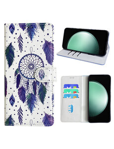 Ntech Samsung Galaxy S23 FE Bookcase met dromenvanger