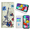 Ntech Hoesje geschikt voor Samsung Galaxy A51 Bookcase met Eiffel Toren /Parijs