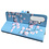 Ntech Hoesje geschikt voor Samsung Galaxy S21 FE Bookcase met blossom bloemen print