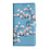Ntech Hoesje geschikt voor Samsung Galaxy S23 FE Bookcase met blossom bloemen print