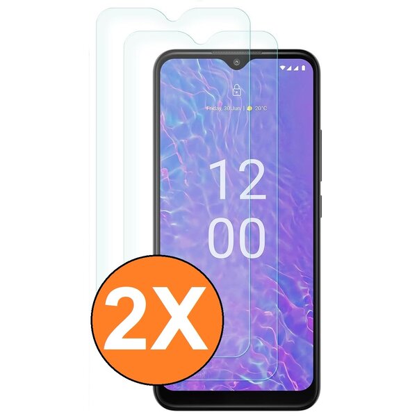 Ntech Screenprotector geschikt voor Nokia C210 - gehard Glas Tempered Glass - 2 Stuks