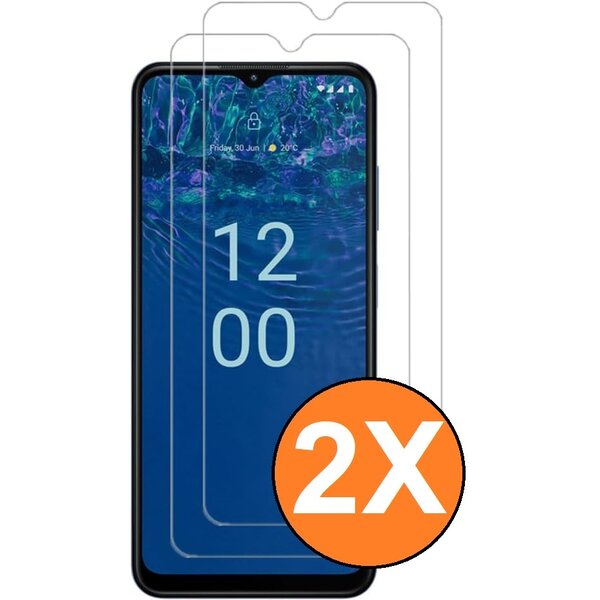 Ntech Screenprotector geschikt voor Nokia G310 - gehard Glas Tempered Glass - 2 Stuks