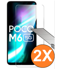 Ntech Screenprotector geschikt voor Xiaomi Poco M6 5G