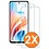 Ntech Screenprotector geschikt voor Oppo A79/ Oppo A98 5G Screenprotector /A1 - gehard Glas Tempered Glass - 2 Stuks