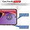 Ntech Hoesje geschikt voor Moto G84 transparant Anti Shock silicone hoesje Met gehard glas Screenprotector - 2 pack
