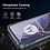 Ntech Hoesje geschikt voor Moto G84 transparant Anti Shock silicone hoesje Met gehard glas Screenprotector - 2 pack