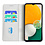 Ntech Hoesje geschikt voor Samsung Galaxy A13 5G Bookcase met Bloemen vlinder print