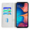 Ntech Hoesje geschikt voor Samsung Galaxy A20e Bookcase met Bloemen vlinder print