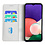 Ntech Hoesje geschikt voor Samsung Galaxy A22 Bookcase met Blauw vlinder print
