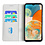 Ntech Hoesje geschikt voor Samsung Galaxy A23 Bookcase met Blauw vlinder print